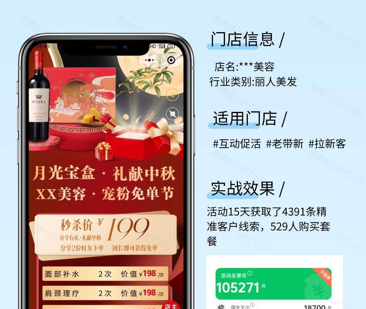 丽人美发行业案例